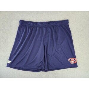 Mens Fort Wayne Diamondback Blue New Balance Mesh Shorts Coach Baseball Size 3XL
